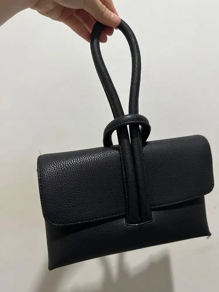 Tas Original Doris Dorothea Black - Sling Bag Leather Handbag -Dustbag