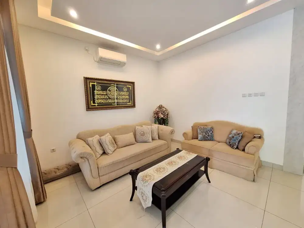 Rumah Furnished, siap huni dekat bandara