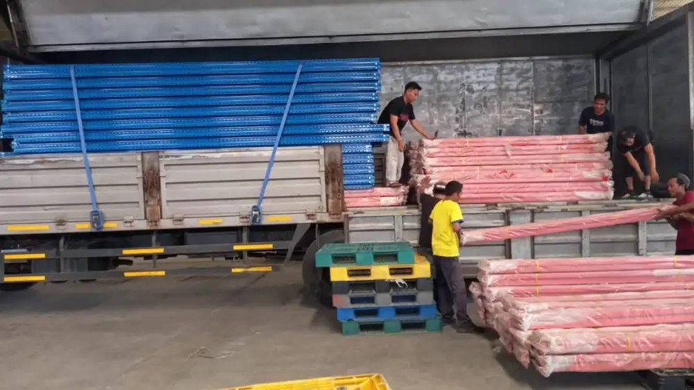 PUSAT RAK GUDANG HEAVY DUTY 3 TON GARANSI