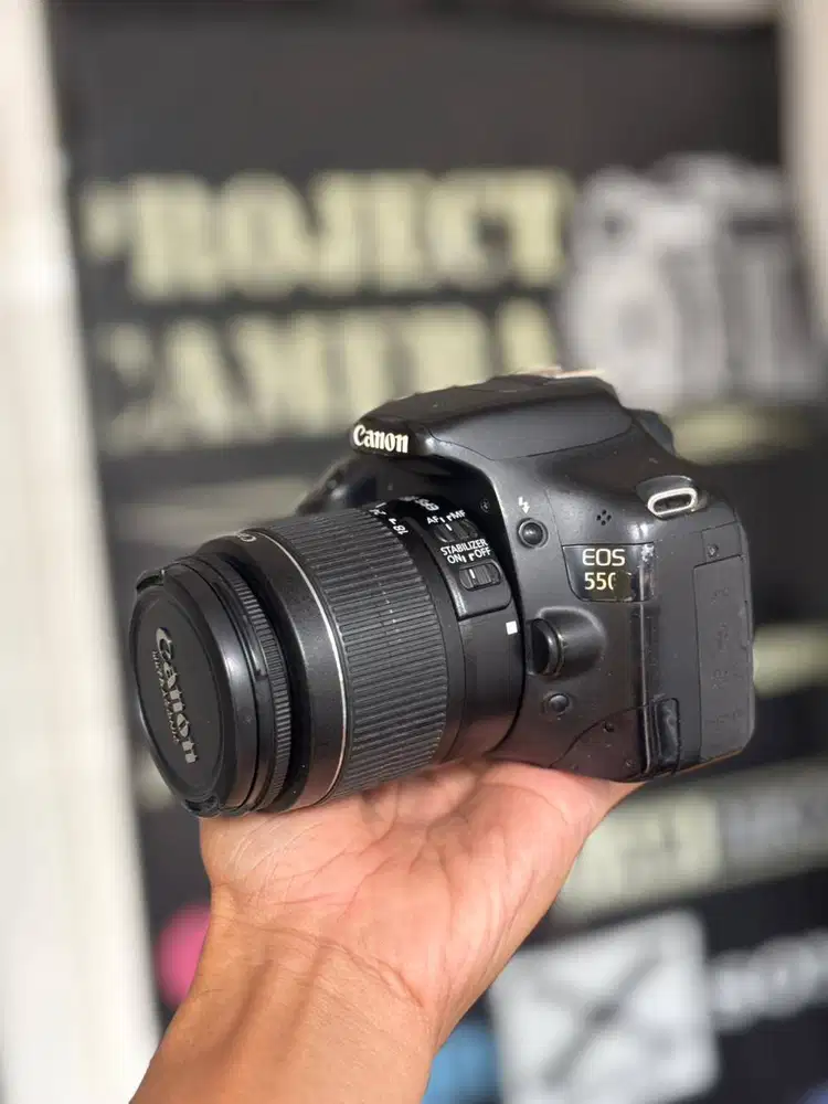 Canon 550D kit Bonus Mulus Siap Pakai