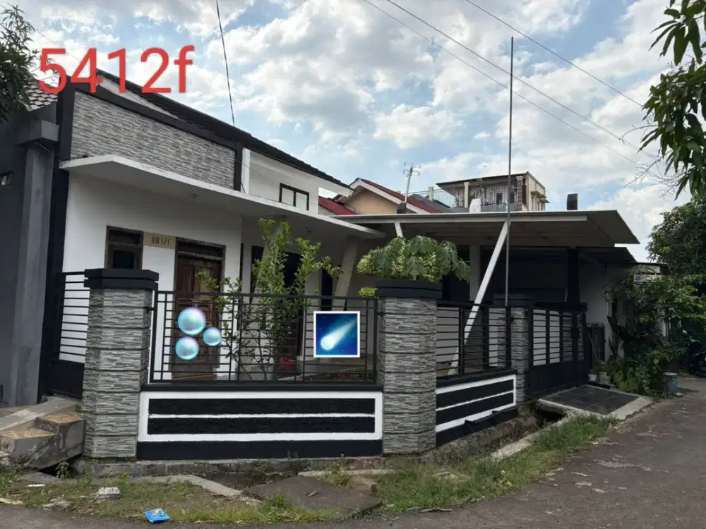 Dijual Rumah Hoek Siap Huni di Citra Indah City 5412F