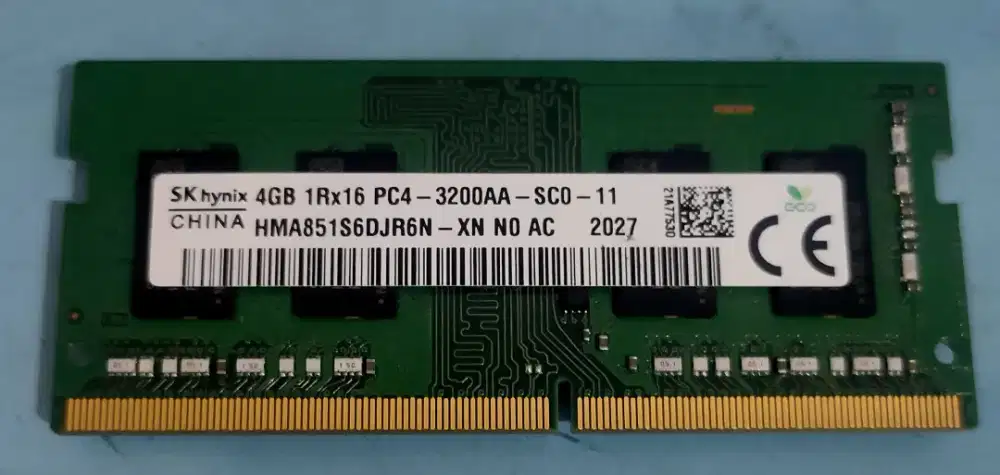 RAM Sodimm DDR4 4GB 3200 SKHynix