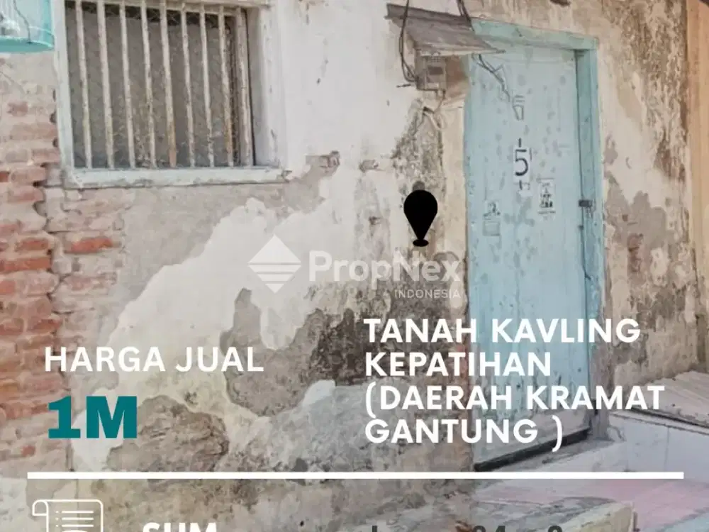 Dijual Tanah Kavling Pusat Kota Cocok Buat Gudang