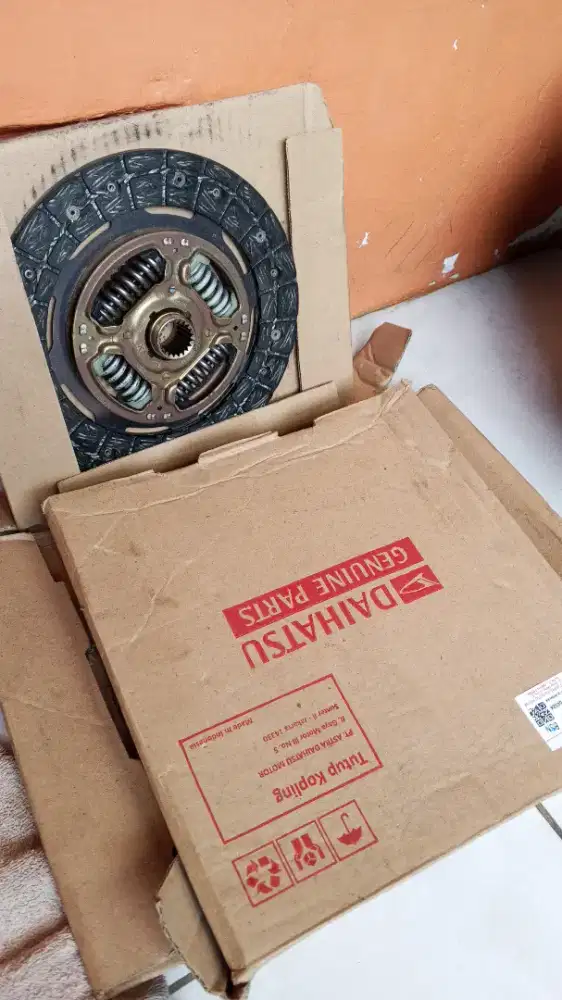 Kampas kopling grandmax 2017 pemakaian kurang 1 bulan