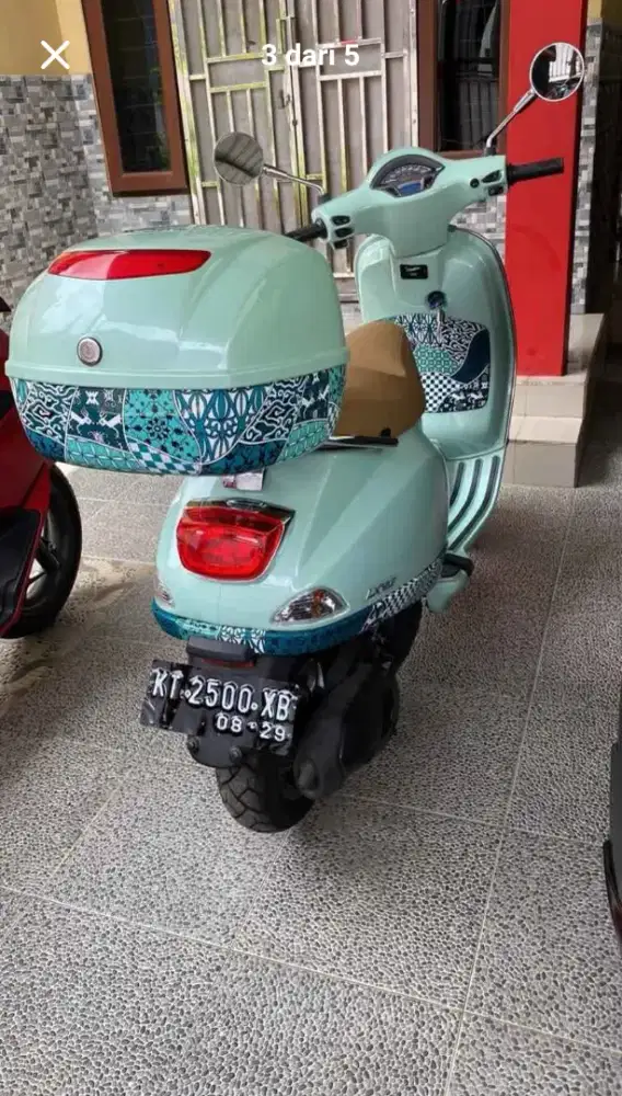 Jual cepat vespa lx 125 batik edition