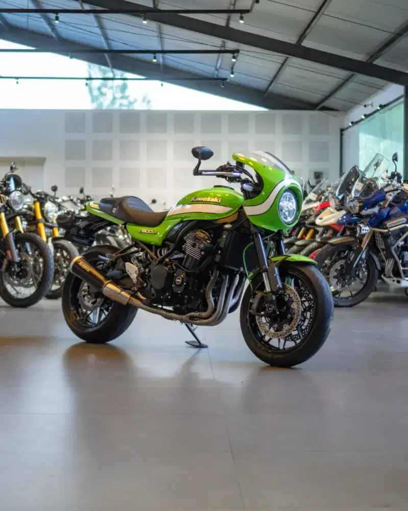 Kawasaki Z900RS Cafe Vintage Lime Green 2018