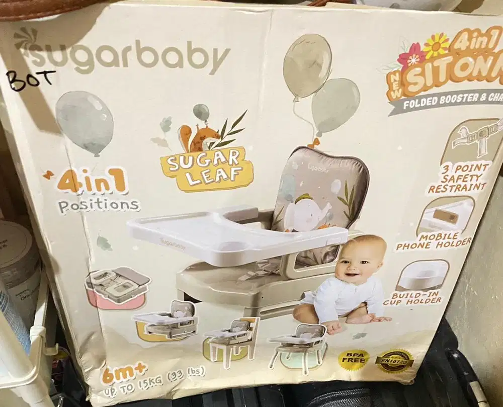 Sugarbaby fun chair (kursi makan )