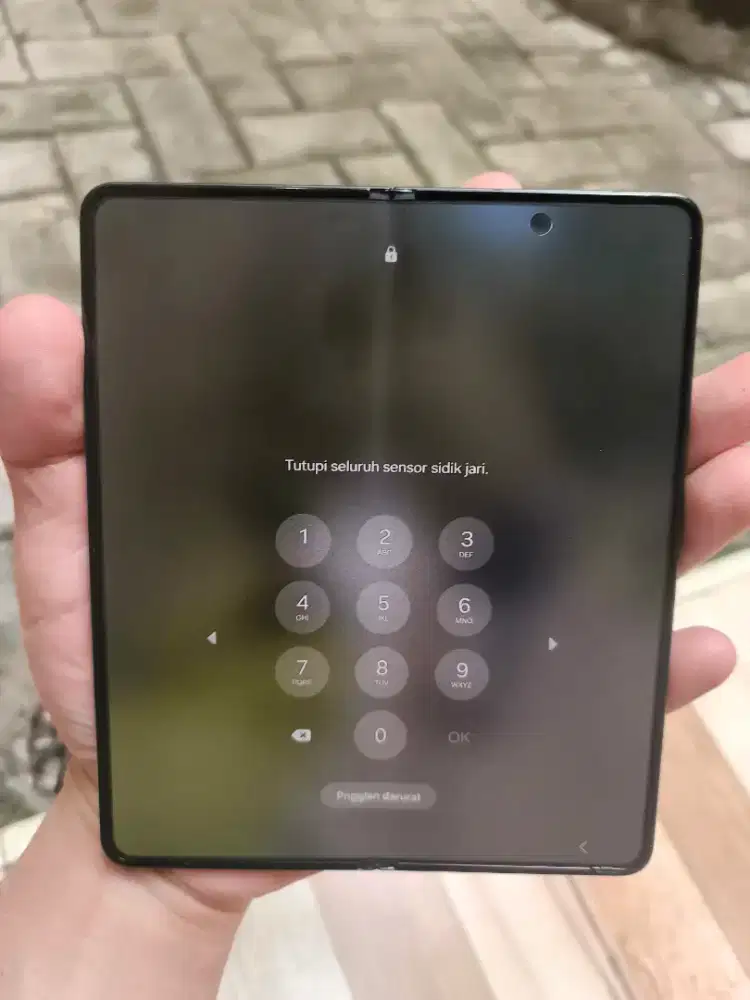 Dijual samsung z fold 5 kondisi like new
