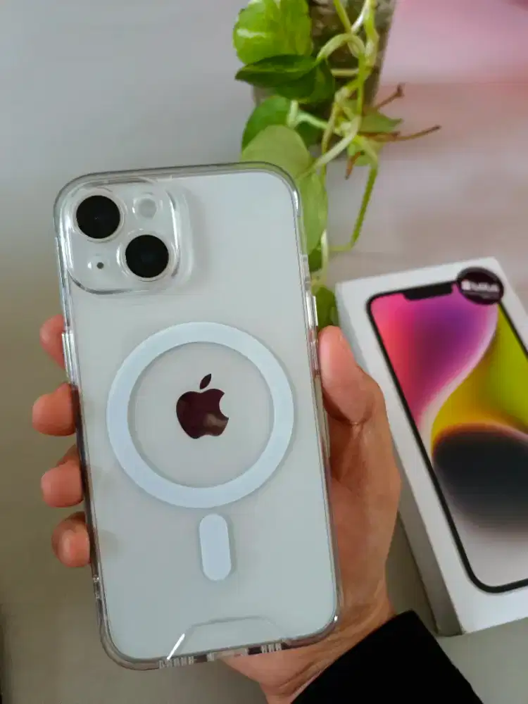 New Iphone 14 Starlight 128gb Resmi Ibox