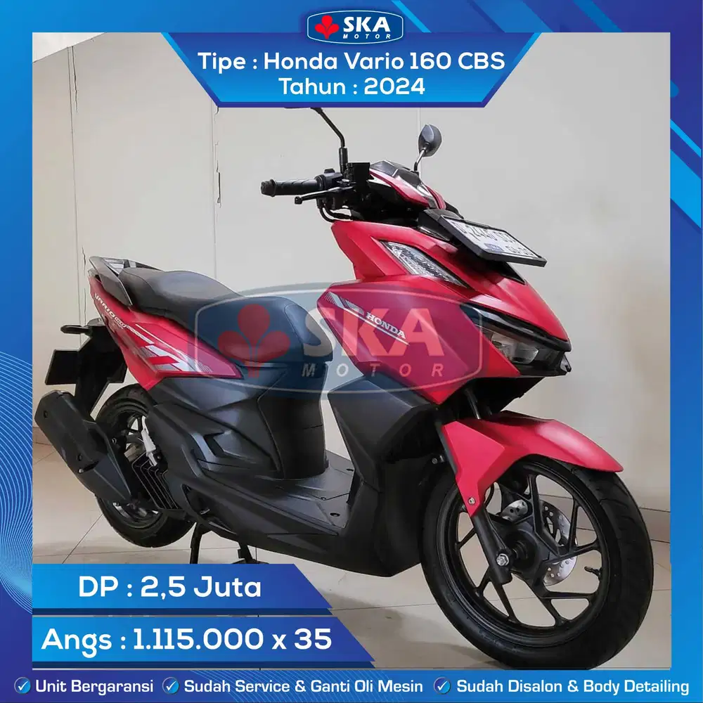 Honda Vario 160 CBS Tahun 2024