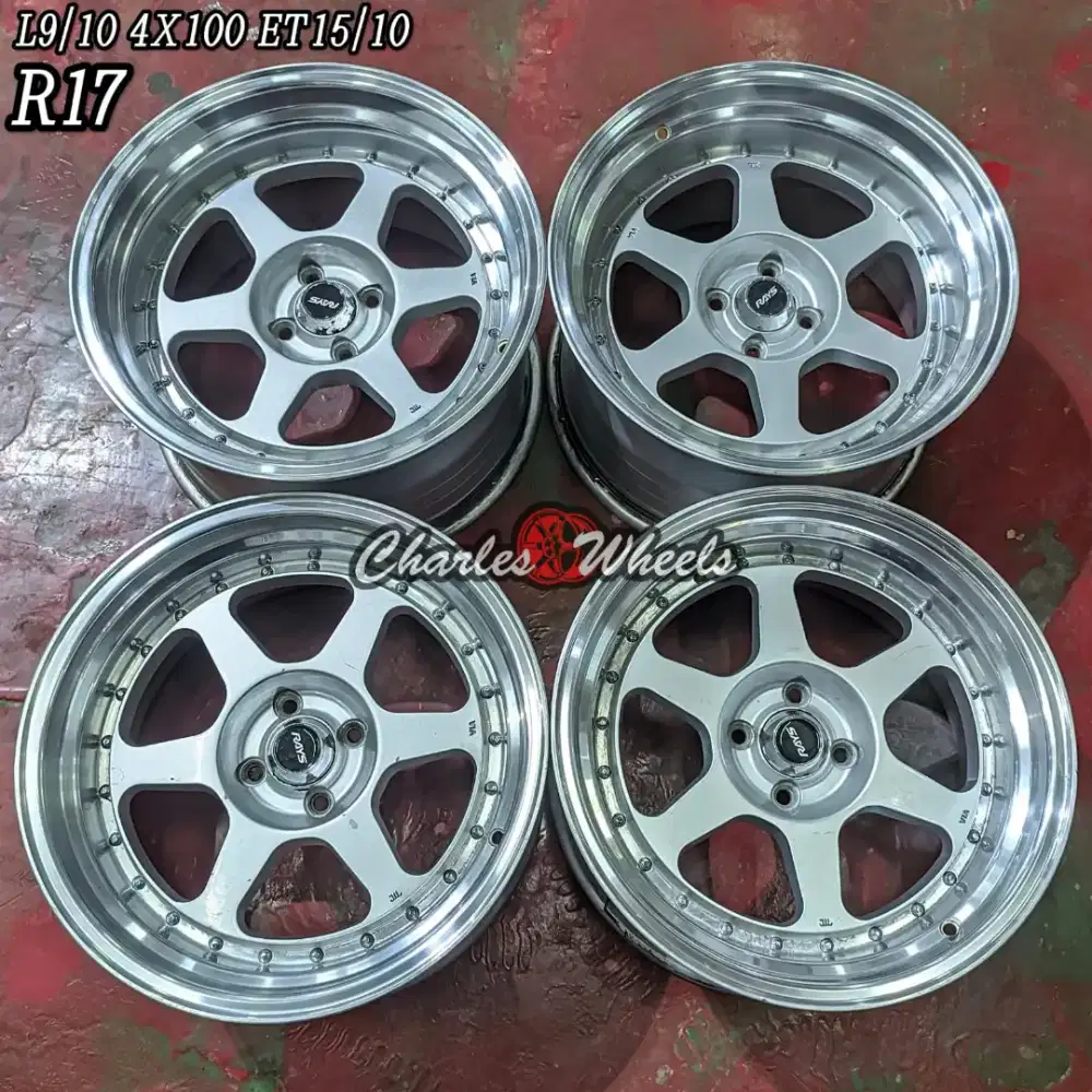 Jual velg bbs l1 r17 4x100 celong sadis
