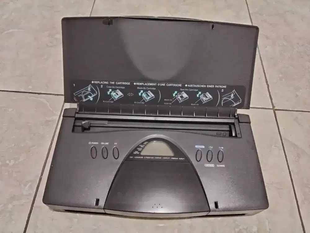 Portable inkjet printer