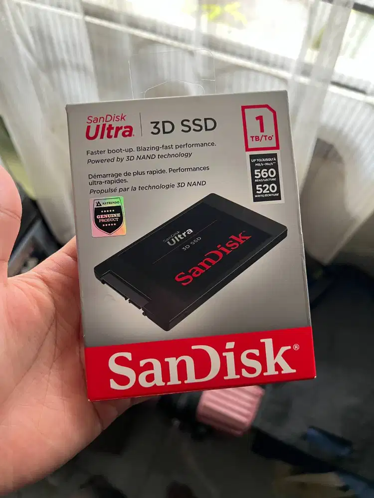 SSD Sata Sandisk 3D Ultra 1TB