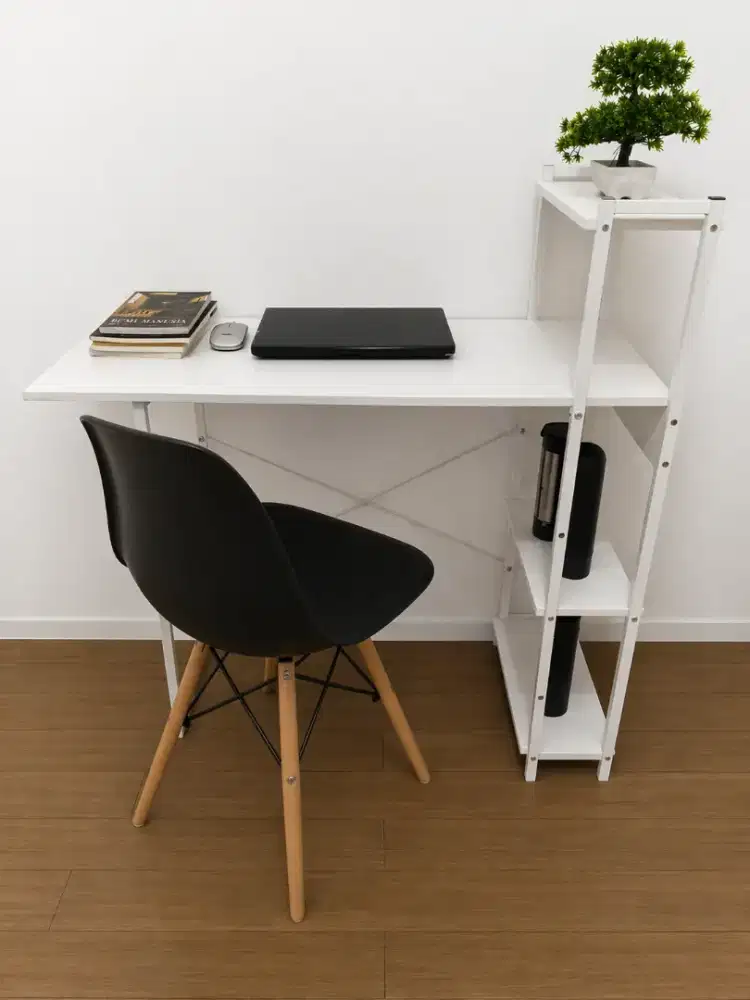 Meja satu set dengan kursi/meja belajar/meja komputer/meja laptop