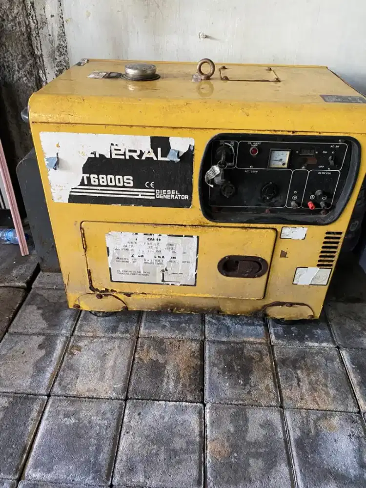 Genset diesel 6800 watt- covok untuk rumah dan usaha