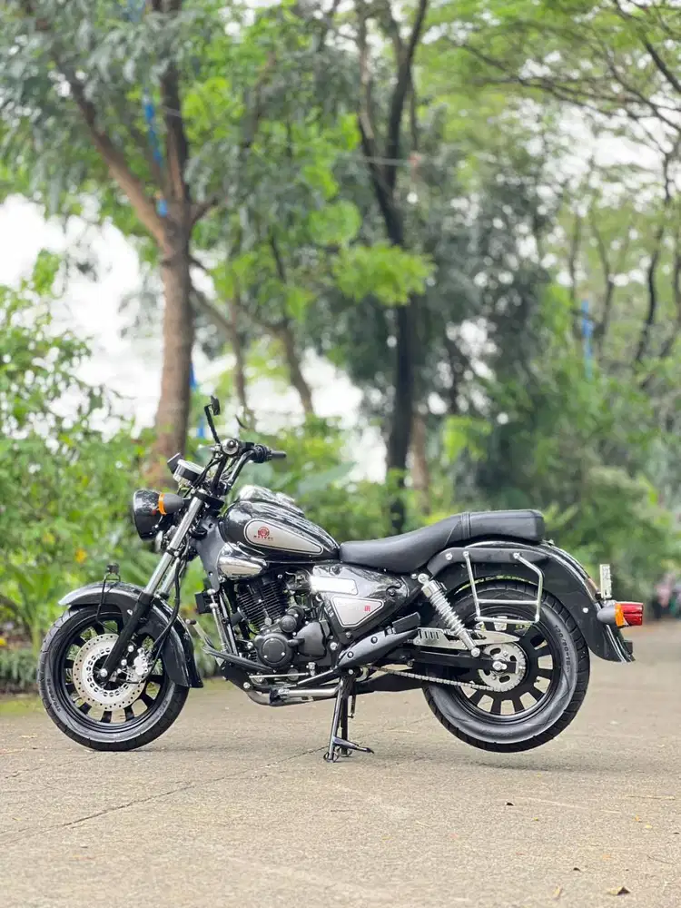 BENELLI MOTOBI 200 EFI 2025 HITAM KM 300 PERAK PAJAK HIDUP NO MINUS