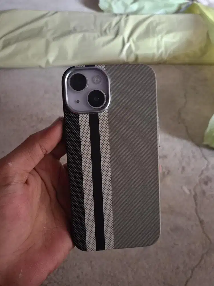 Tt bt iphone 14 purple fullset mulus like new 128gb inter all op