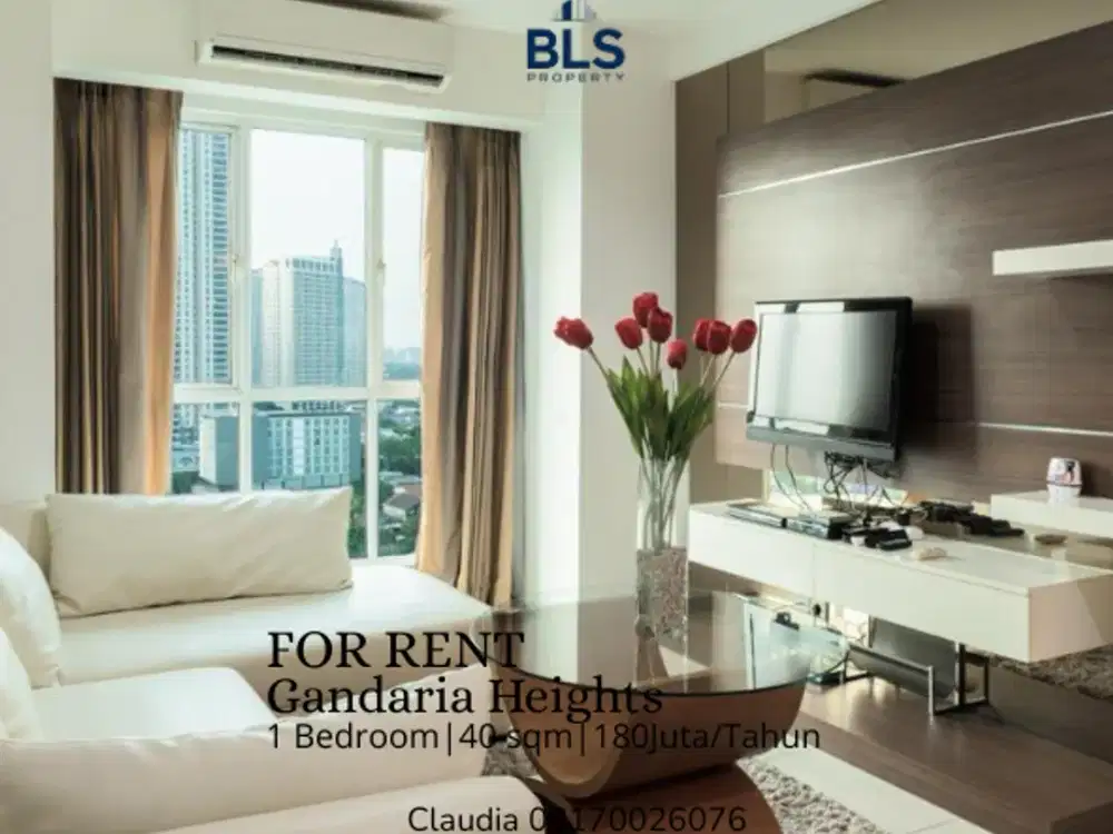 FOR RENT Apartment Gandaria Heights 1BR
