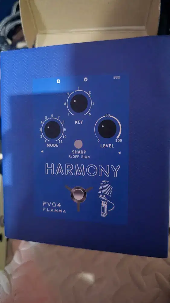 Efek Pedal Flamma Harmony FV04 Efek Vocal Suara