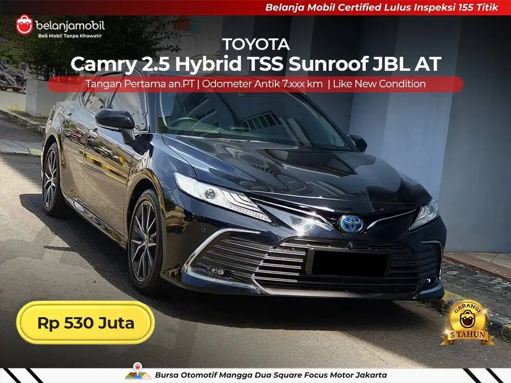 [ LOW KM 7RB ] Toyota Camry 2.5 Hybrid TSS Sunroof JBL AT 2023 2024