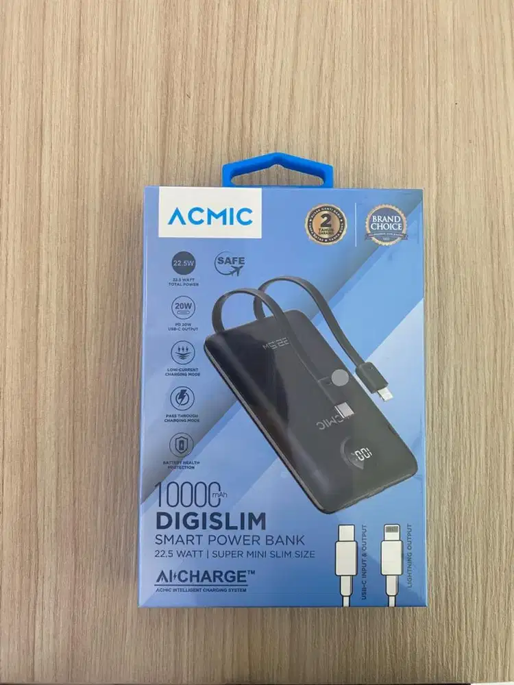powerbank acmic digislim 10000