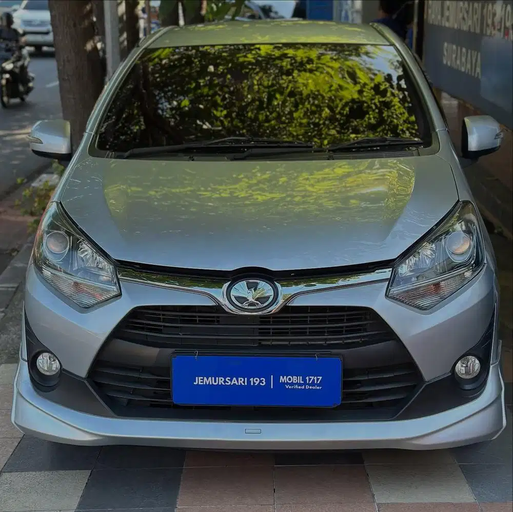 TOYOTA AGYA S TRD 1.2 AT 2018 SILVER
JL.JEMURSARI 193-195 MOBIL 1717