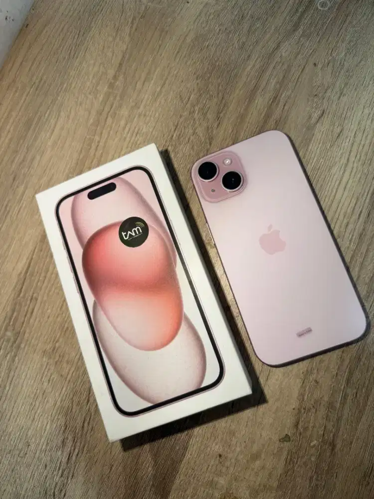 iphone 15 pink 128GB mulus