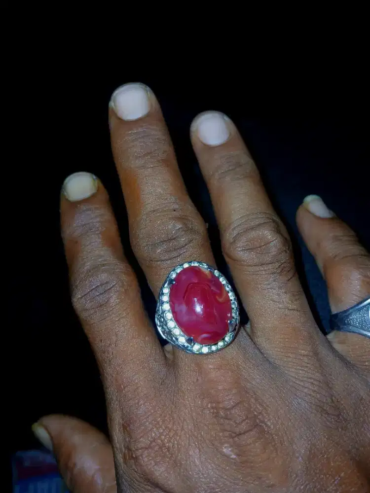 Batu akik sulaiman merah