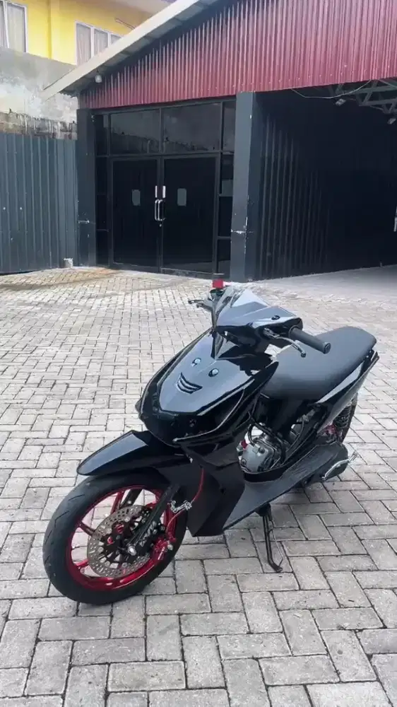 Honda Beat Karbu Full Modif – Racing Look, Siap Pakai / Lanjut Build