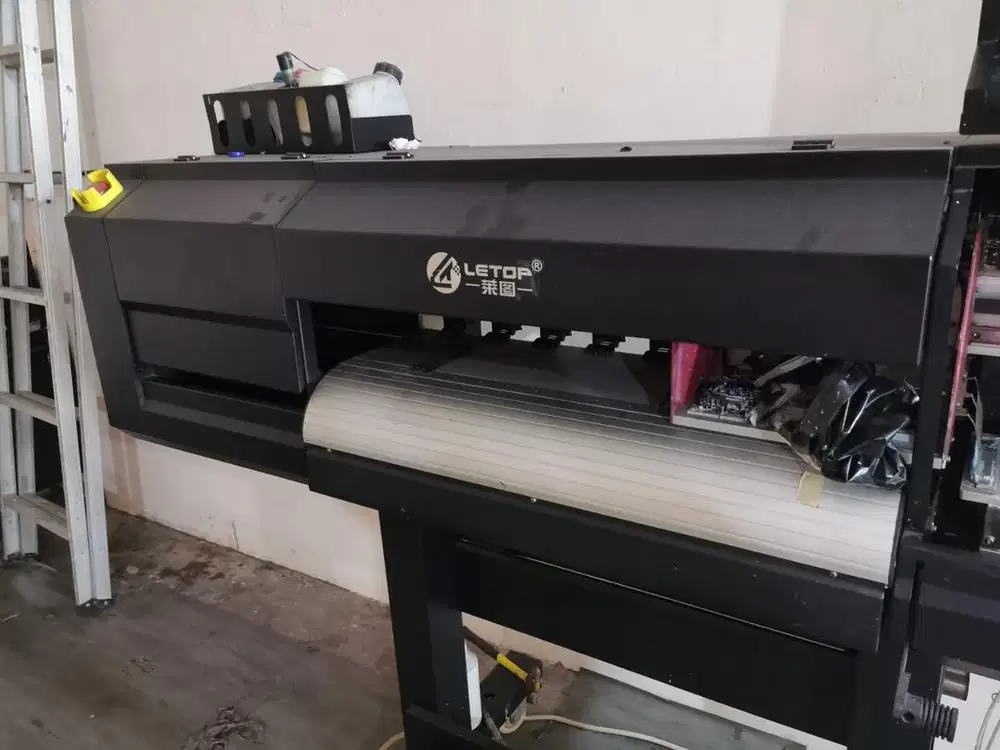 Mesin print dtf merek letop kondisi ga ad head kosong