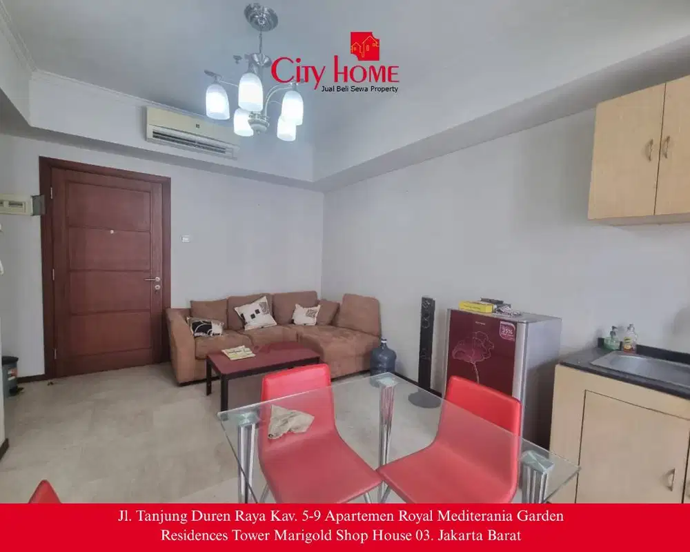 Jual Apartemen Furnished di Royal Mediterania Garden Residences