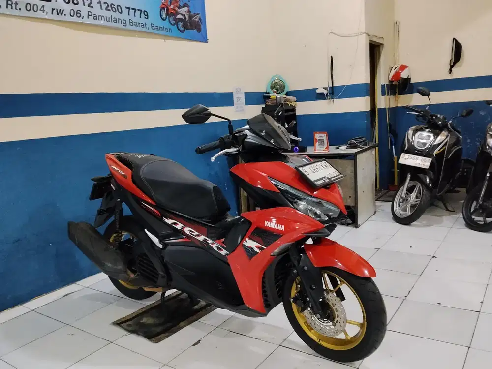 (termurah) yamaha aerox new 155cc 2022 siap pakai super gress