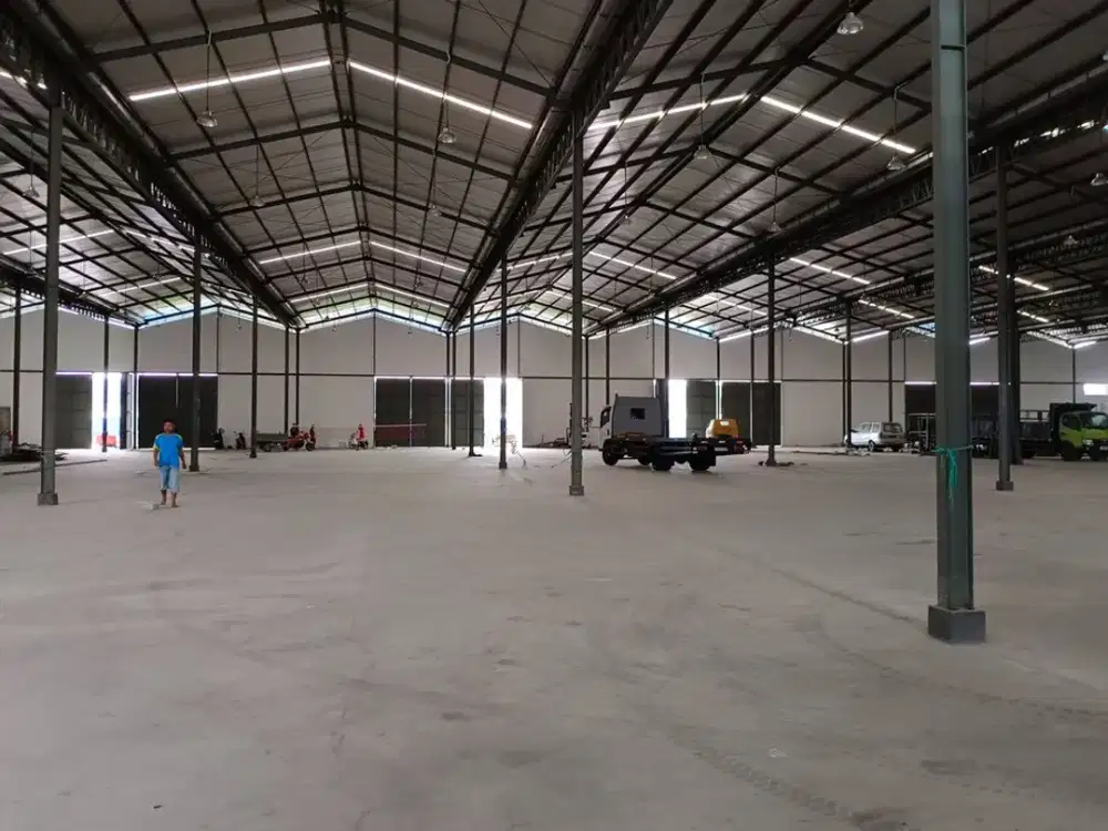 Gudang Dadap Kosambi LT 1320 m2, LB 900 m2, New Bisa Beli Sebagian