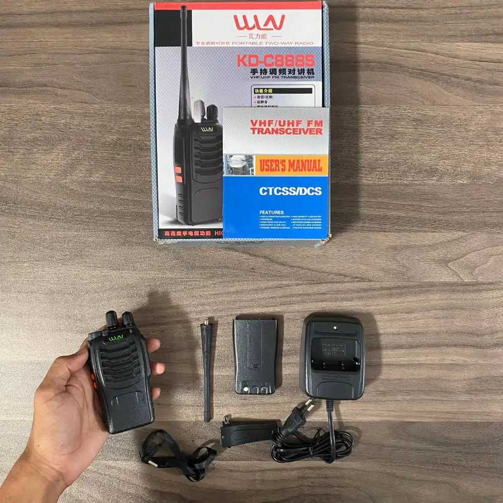 WLN KD-C888S Single Band Suara Jernih