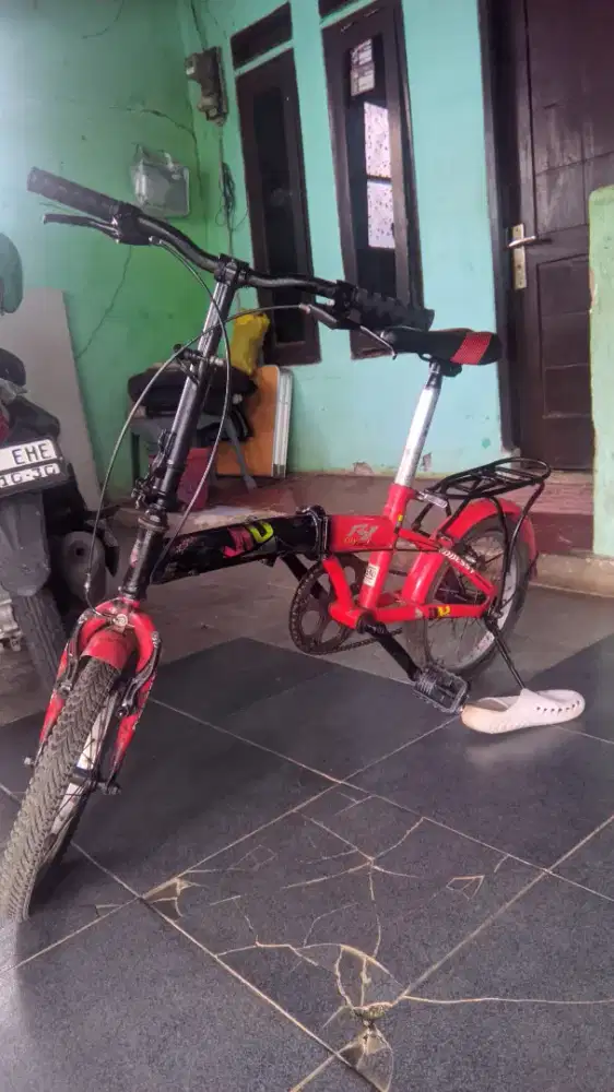 Sepeda Lipat besi kokoh kuat