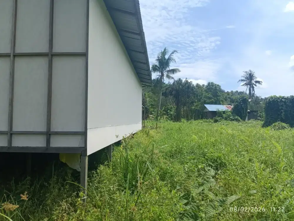 NEGO!! JUAL TANAH Uk. 10mx20m + Bangunan - Tenggarong,KuKar,KalTim