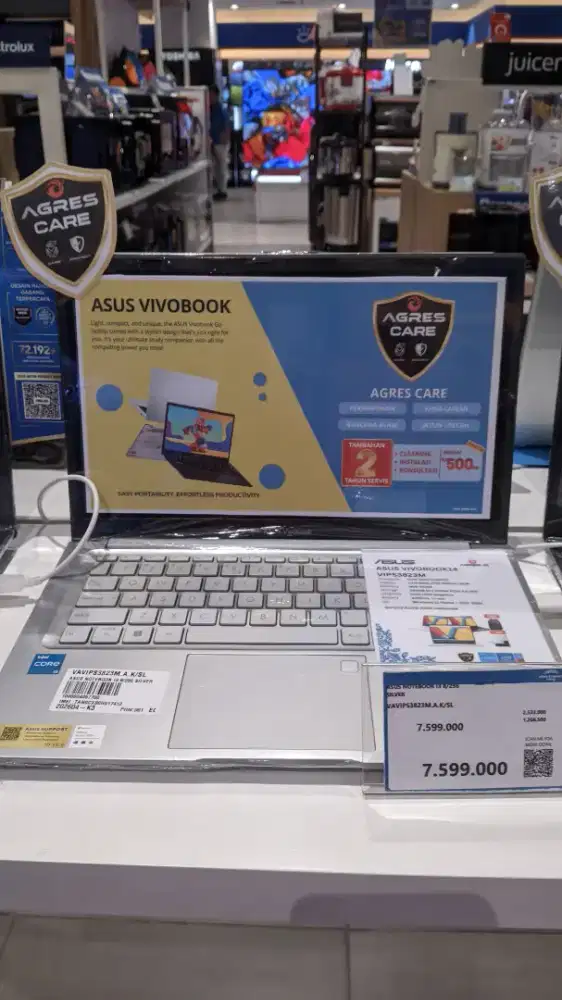 ASUS NOTEBOOK 13 8/256 SILVER