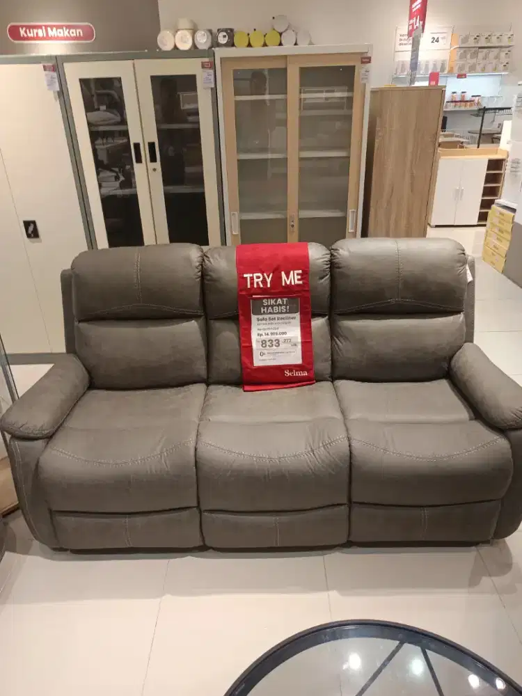 promo sofa 3 seater Recliner