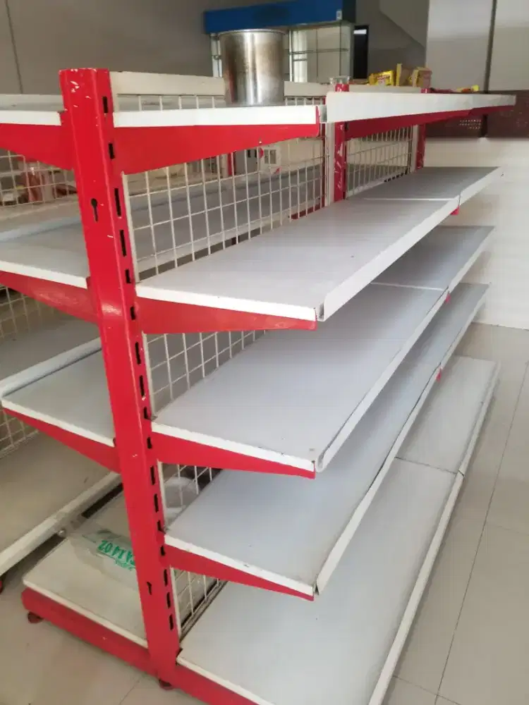 jual rak gondola second