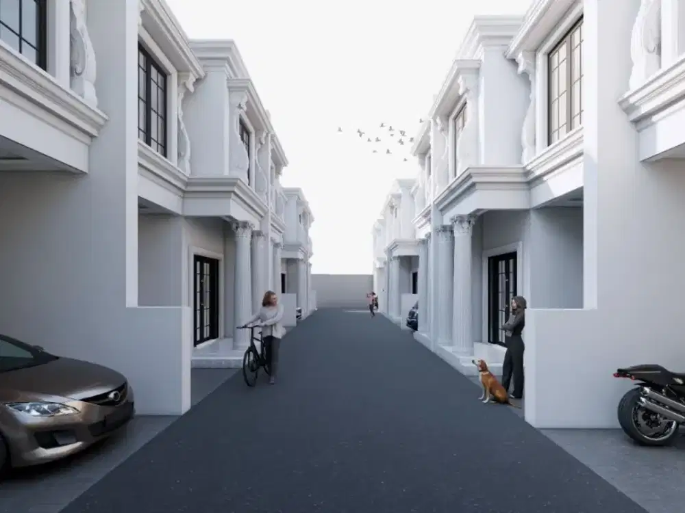 Rumah murah dekat stasiun pondok Rajeg dan GDC Depok