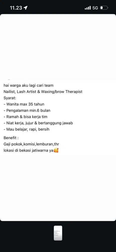 therapist eyelash&nail