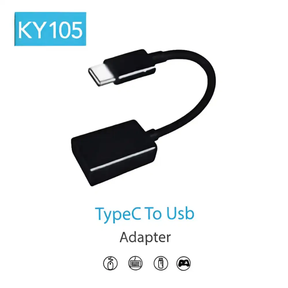 Kabel OTG Adapter USB Type C to USB - Adapter HP Android