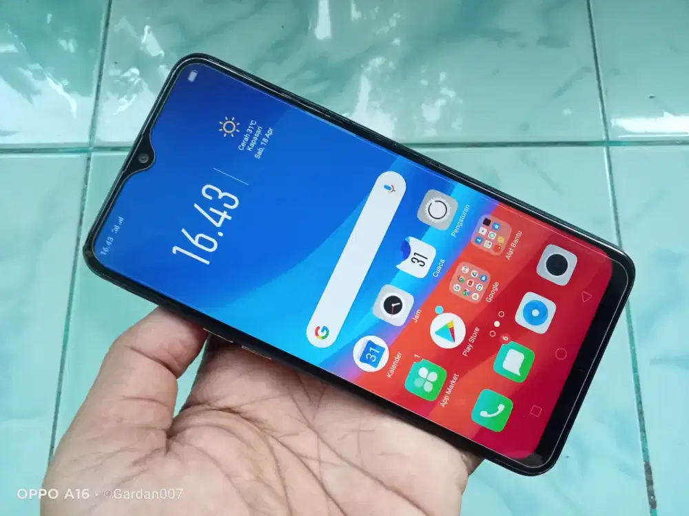 Oppo A7 4G LTE ram 4/64gb Normal Batangan