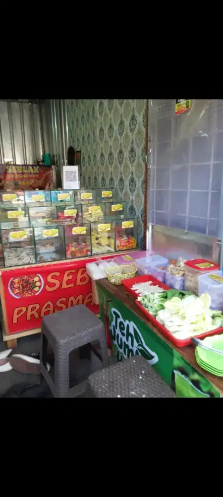 peralan dagang seblak freezer dll