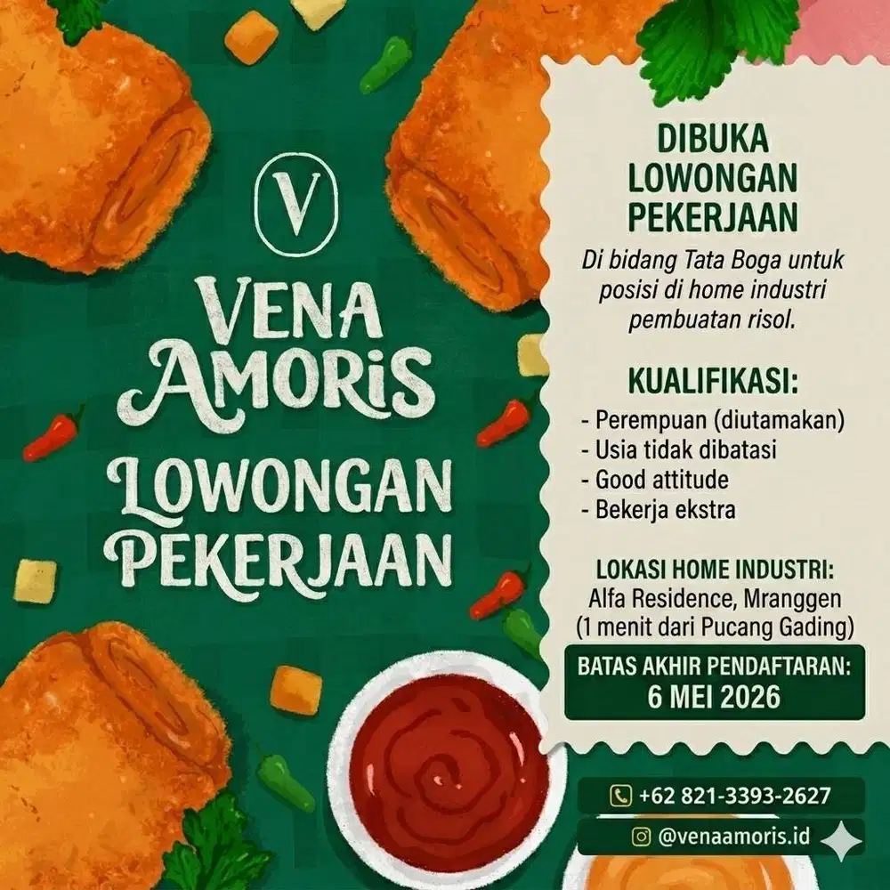 LOWONGAN HOME INDUSTRI