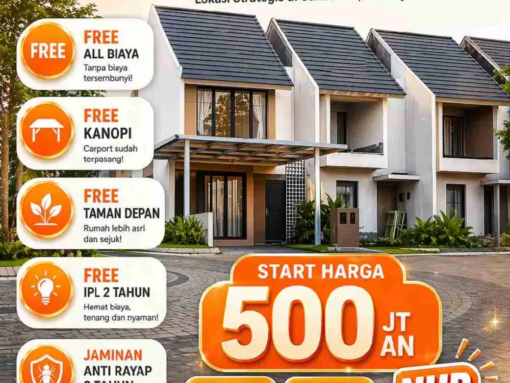 rumah murah Sukodono Sidoarjo terhits