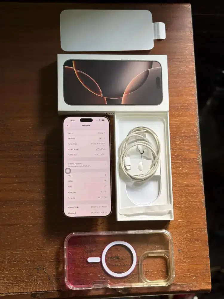 iphone 16 pro max 512gb resmi ibox garansi ON