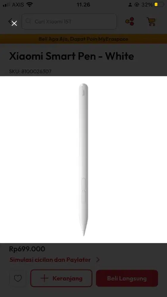 Xiaomi smart pen white