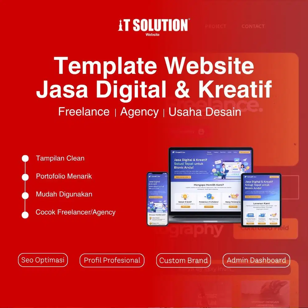 Pembuatan Wesite Profesional dan Mobile Friendly