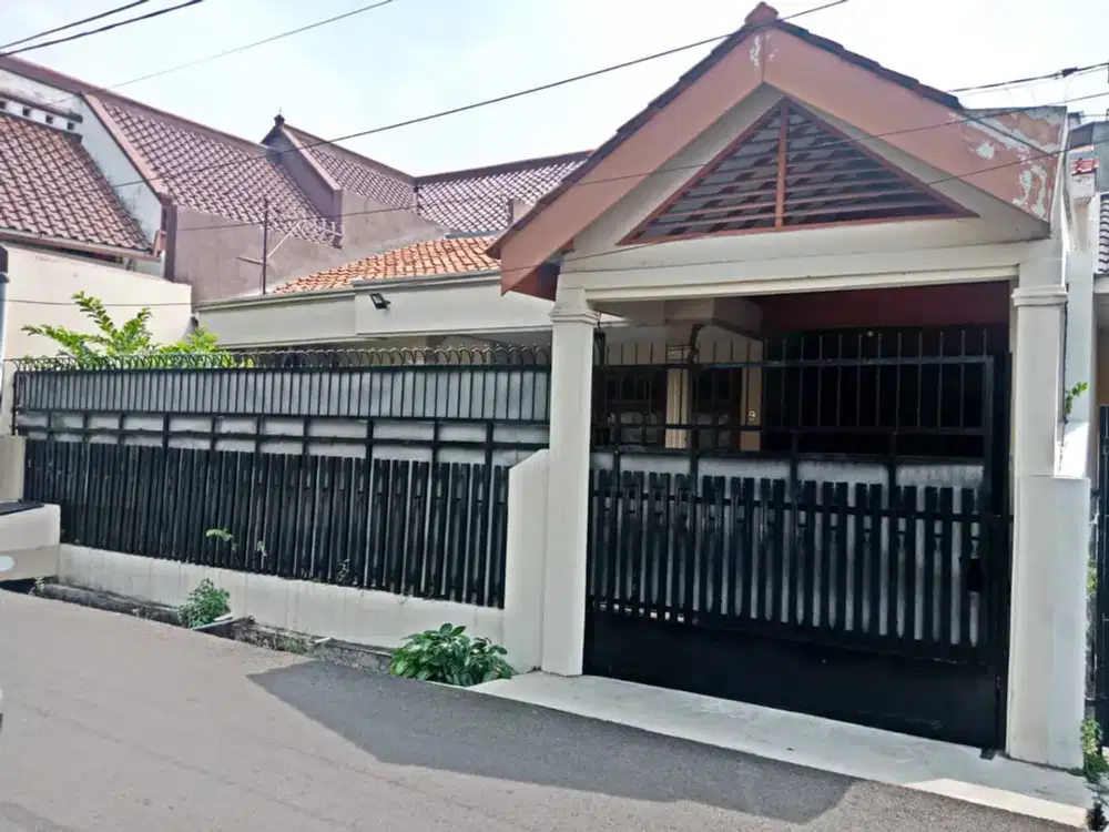 Rumah Siap Huni Lingkungan Nyaman Di Rawamangun